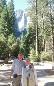 Ed and Chris at Yosemite Falls