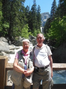 Ed and Chris by Vernal Falls 