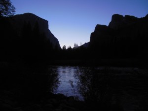 Sunrise El Capitan on left