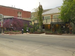 Main Street Park City this evening