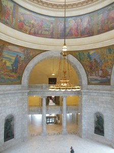 an inside view of state capitol