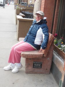 Park CIty heated bench