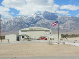 Exhibit center at Manzanar 