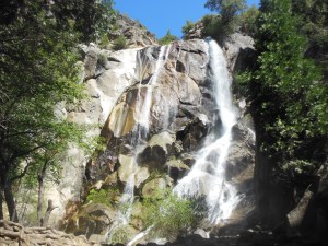 Grizzly falls, site of lunch 