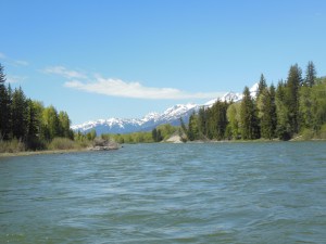Floating down the Snake River