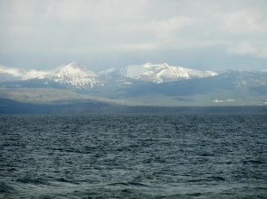 Yellowstone Lake in the afternoon