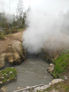 Dragon's Breath at Mud  Volcano area 