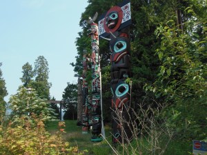 Totems at Stanley Park 