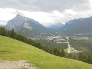 Banff from Norquay Mountain 