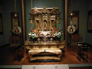 Glenbow museum, Buddhist shrine 