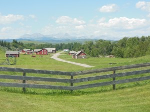 Bar U ranch in Alberta 