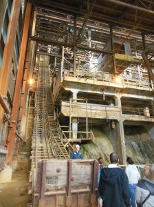 Inside the mill, not all of it is visible. 