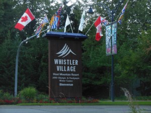 Whistler Village entrance