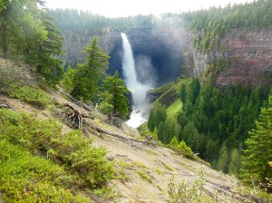 Helmcken Falls in Wells Gray Provincial Park in British Columbia