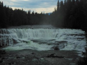 Dawson Falls in Wells Gray 