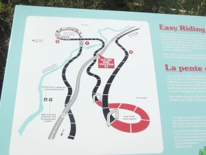 Diagram of spiral tunnels 