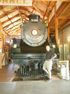 Locomotive in Revelstoke 