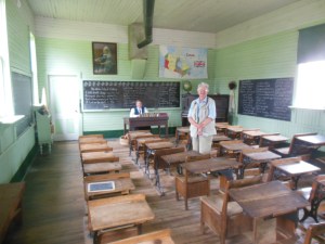 School house in Fort Steele Historic Site 