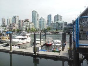Aquabus at False Creek marina