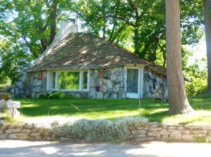 Earl Young designed home in Charlevoix 