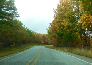 Driving through Arkansas Ozarks