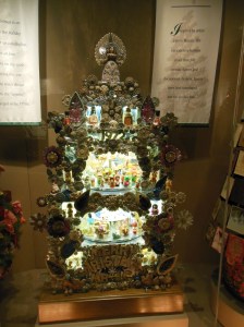 One of the Hallmark employee created Christmas trees.