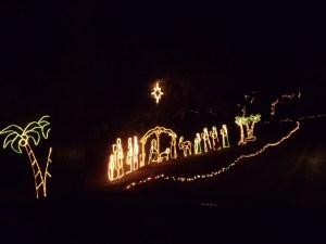 Trail of Lights display 
