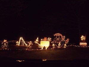 Trail of Lights display 