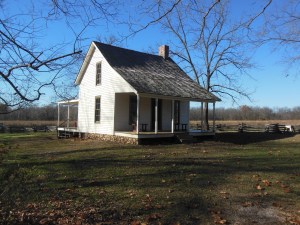 George Washington Carver's home as a child