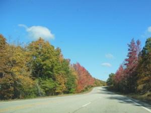 Driving to Devils Den