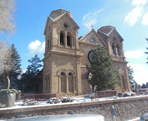 Las Posadas started here at the Cathedral Basilica of St. Francis  of Assisi