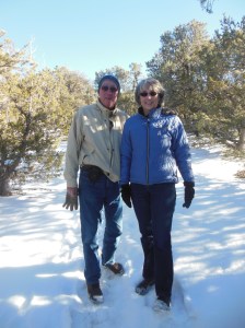 Bernie and Ed on  La Tierra trail, off Calabasas trailhead