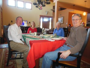 New Year's Day dinner 