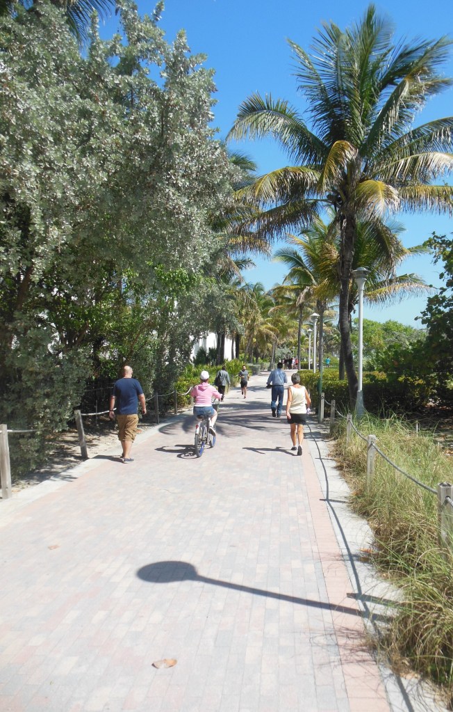 Miami Beach boardwalk