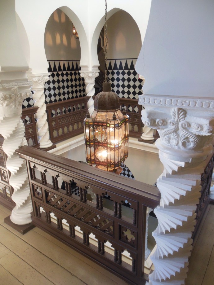 Interior of visitor  center