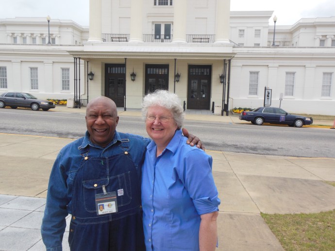 Antoine Irby and Chris at Alabama State Capitol