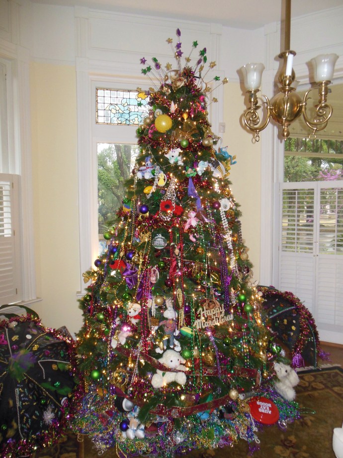 Mardi Gras tree
