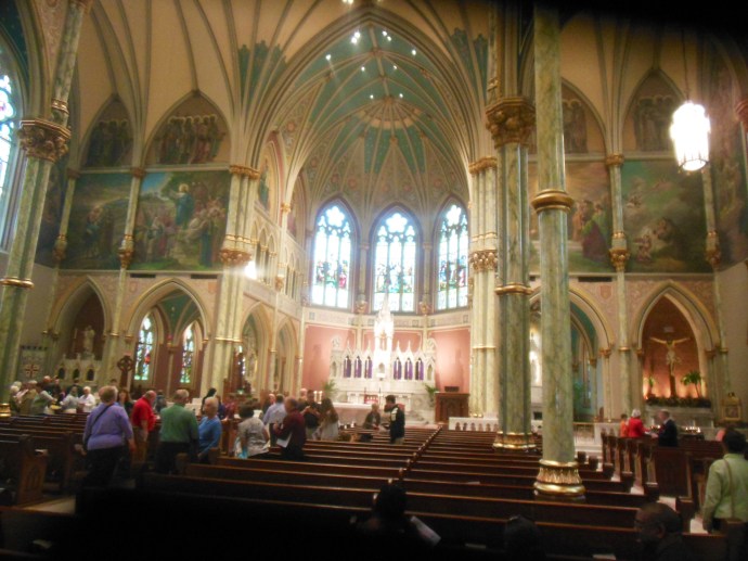 Interior of St. John the Baptist Cathedral
