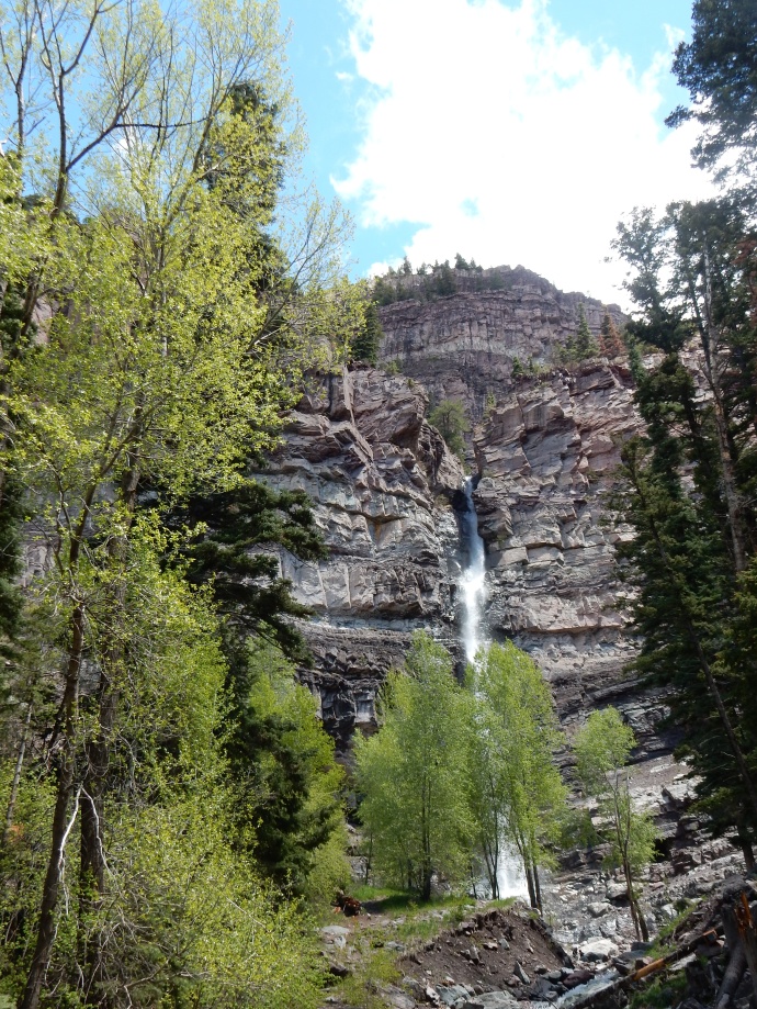 Cascade Falls in Ouray, CO