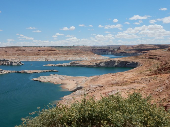 Lake Powell and Glen Canyon dam