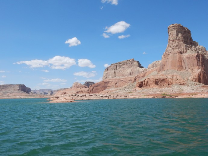 Along Lake powell