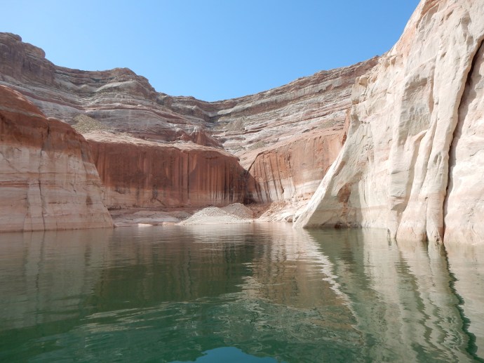 One of the coves off Padre Bay