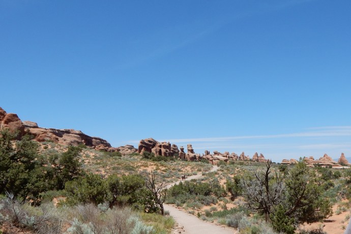 Hike to Landscape arch
