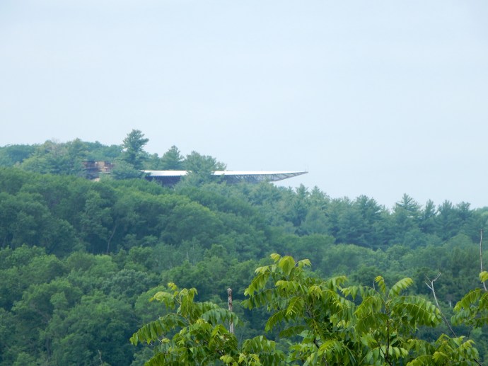 The cantilevered room at House on the Rock