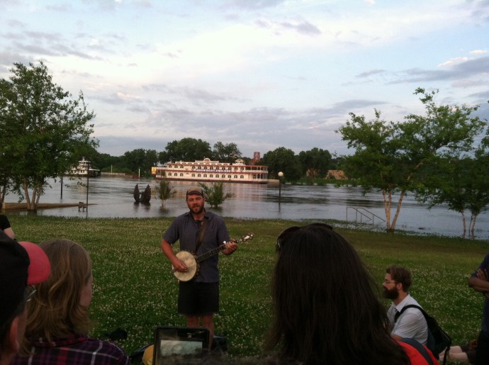 One of the musical interludes