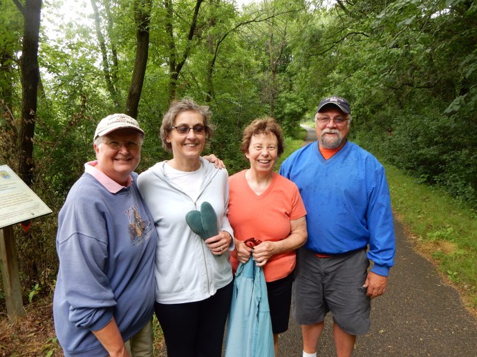 Out walking on the Glacial Ridge trail in central MN