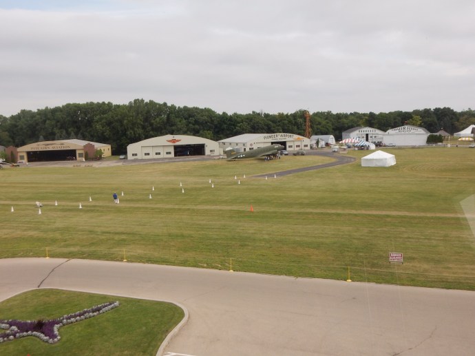 Re-creation of an early afirfield