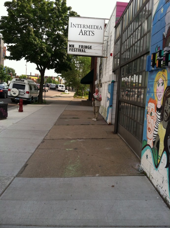 Doing the Fringe Friday night in Lyn-Lake area