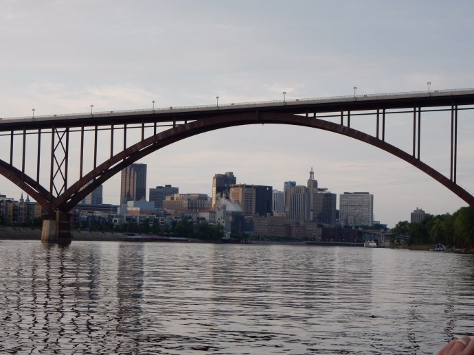 View of St.  Paul from the Mississippi River
