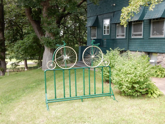 Unique bike racks